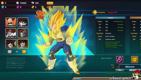 dbzog|dragonball browsergame.
